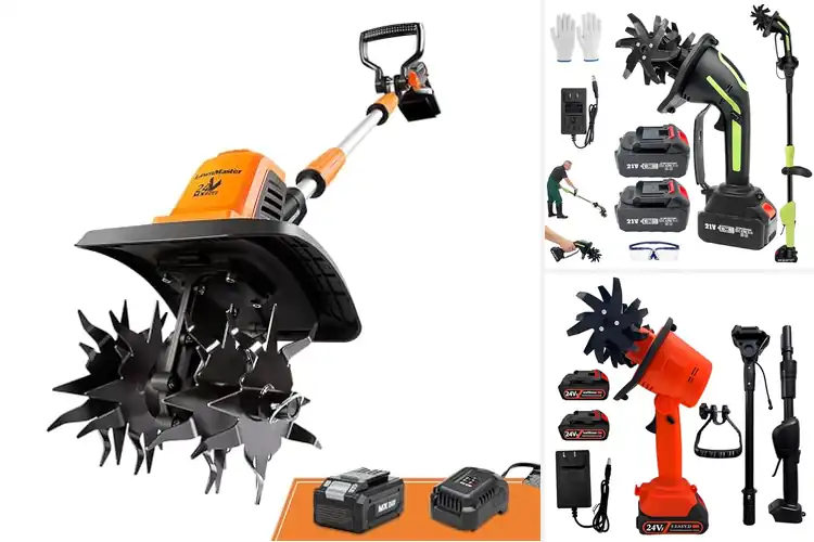 Detailed view of Best 24V Cordless Tillers