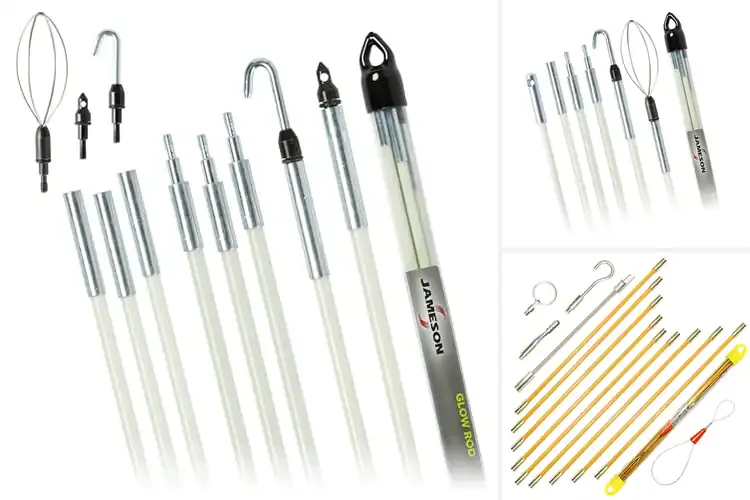 Detailed view of Best 35 Foot Glow Rod Kits for Smooth Cable Pulling