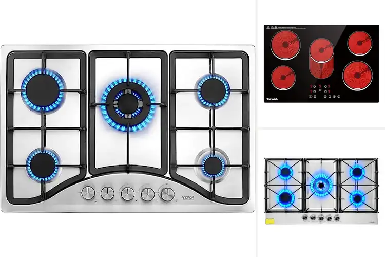 Detailed view of Best 5-Burner Cooktops