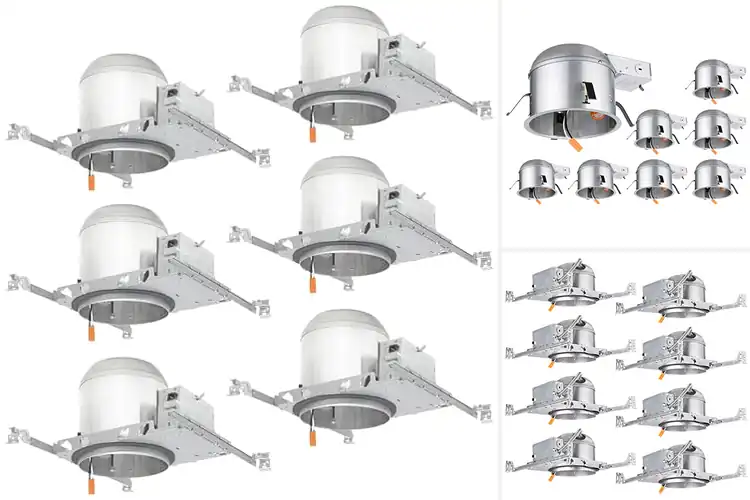 Detailed view of Best 6-Inch Recessed Light Housings