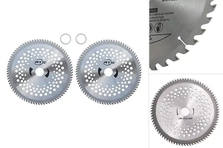 Detailed view of Best 8″ Carbide Tip Blades