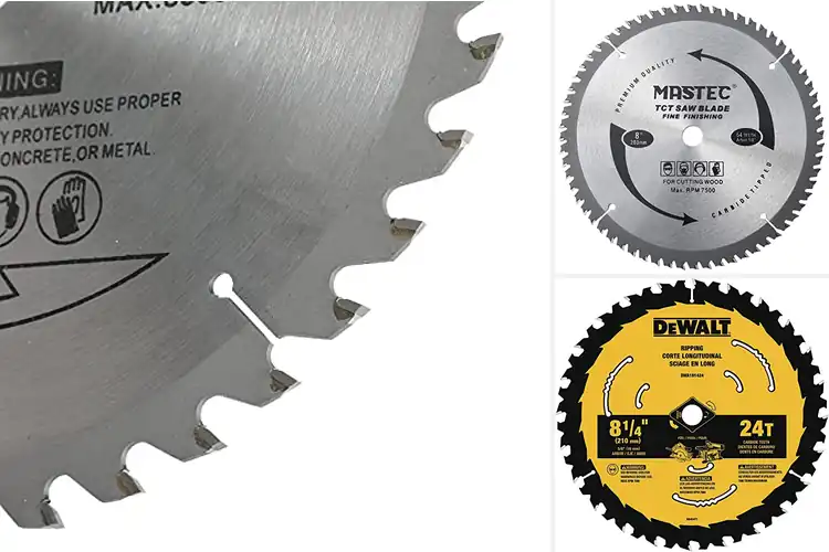 Detailed view of Best 8″ Circular Saw Blades: Pro Tips for Sharp Cuts