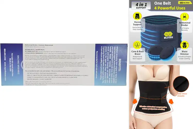 Detailed view of Best Abdominal Binders: Quick Comfort & Recovery Support