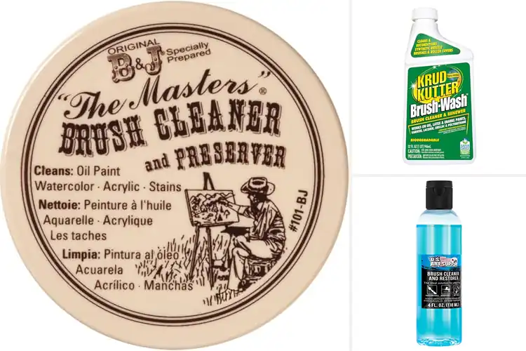 Detailed view of Best Acrylic Paint Brush Cleaners for Soft, Fresh Bristles