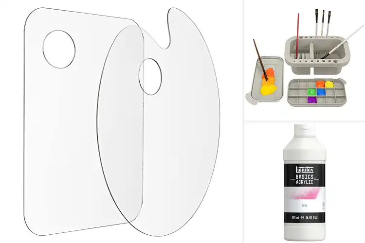 Detailed view of Best Acrylic Paint Supplies
