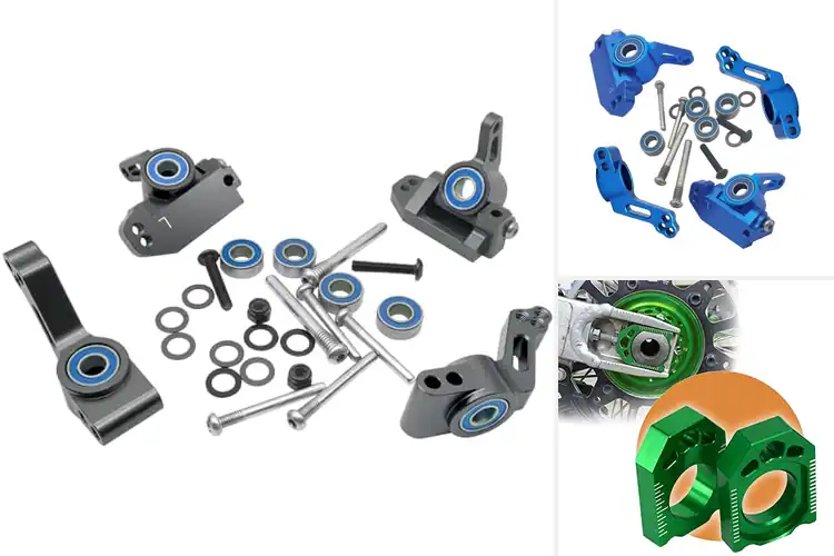 Detailed view of Best Aluminum Axle Blocks