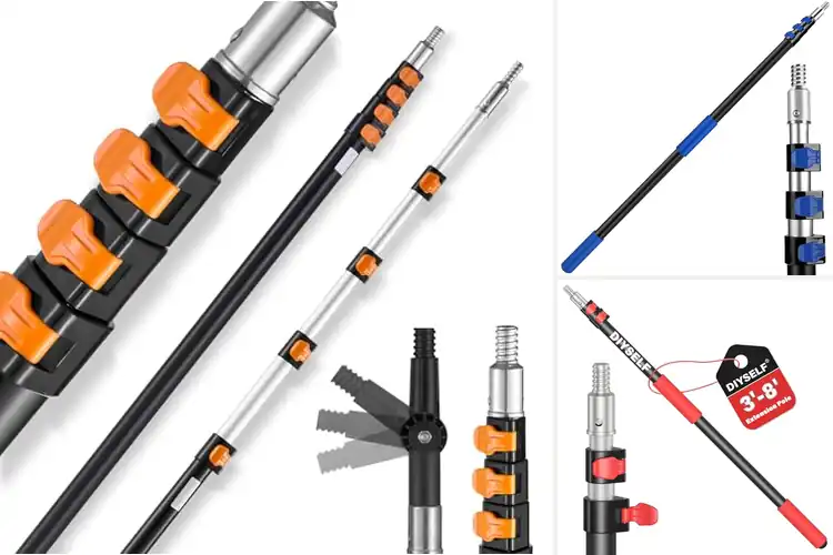 Detailed view of Best Aluminum Extension Poles