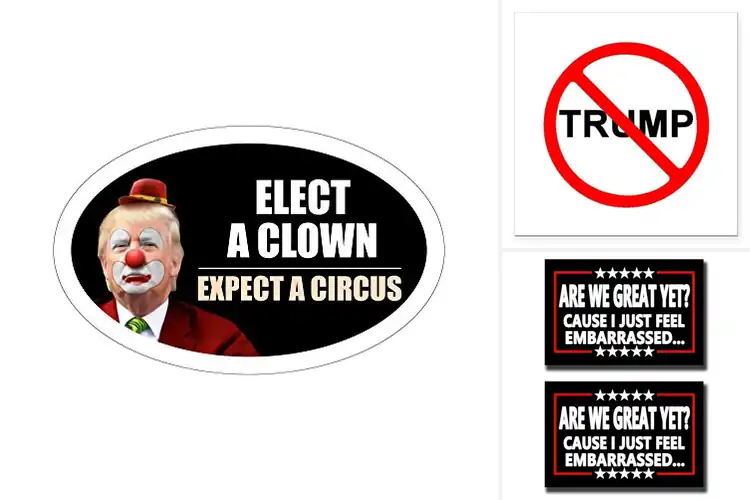 Detailed view of Best Anti Trump Car Magnets
