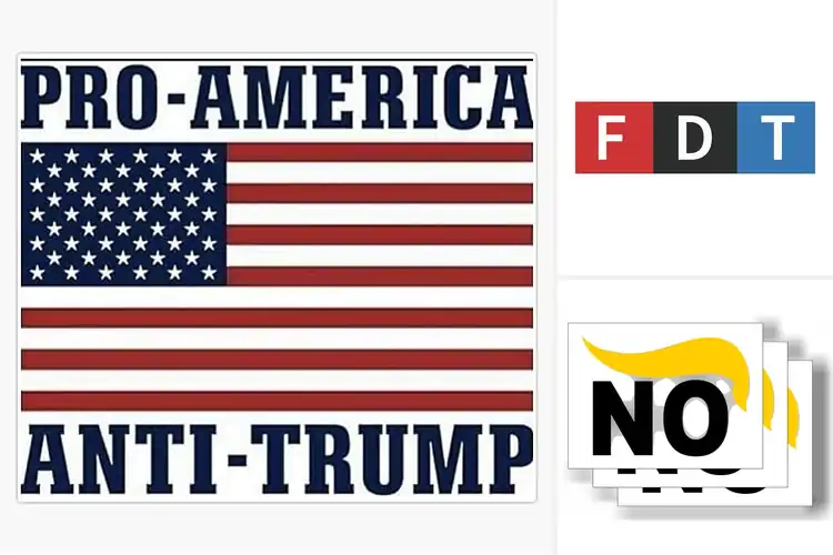 Detailed view of Best Anti Trump Magnetic Sign For Car