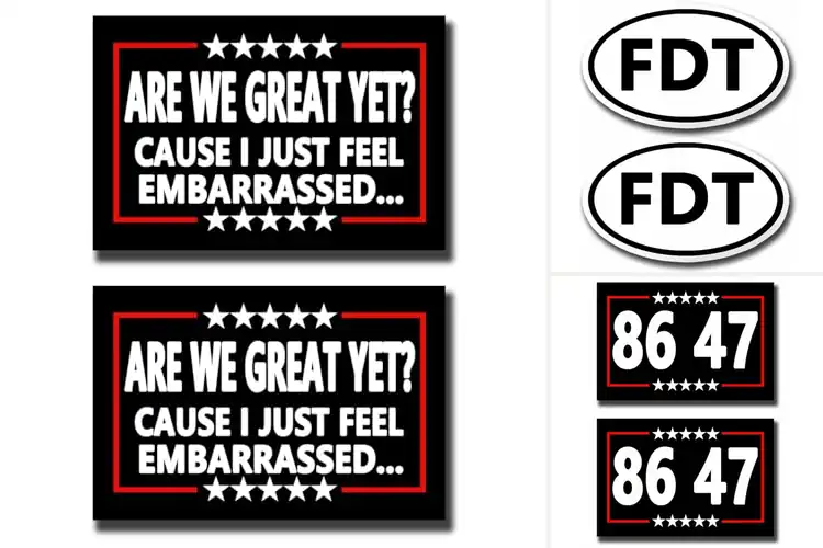 Detailed view of Best Anti Trump Magnets
