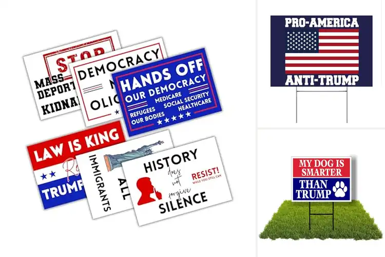 Detailed view of Best Anti Trump Signs