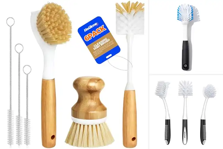 Detailed view of Best Brush Cleaning Dishes