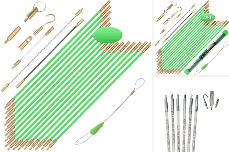 Detailed view of Best Cable Pulling Rod Sets: Top Picks for Smooth Wiring