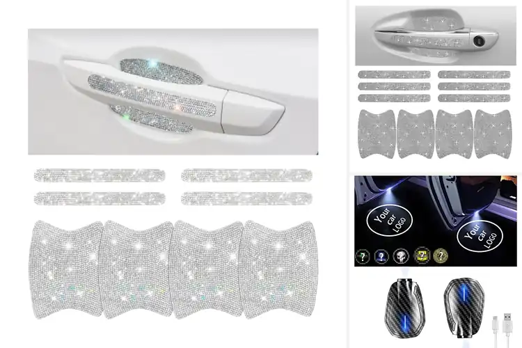 Detailed view of Best Car Door Decorations