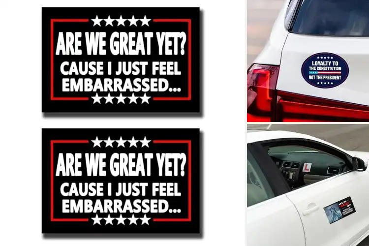 Detailed view of Best Car Magnet For Political Expression