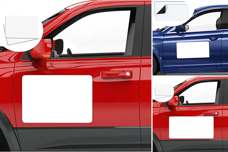 Detailed view of Best Car Magnetic Signs