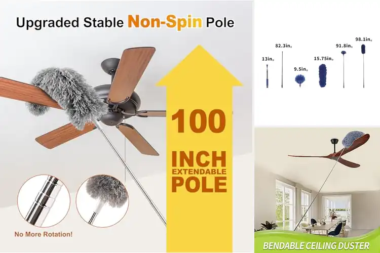 Detailed view of Best Ceiling Dusters: Effortless Cleaning for Spotless Homes