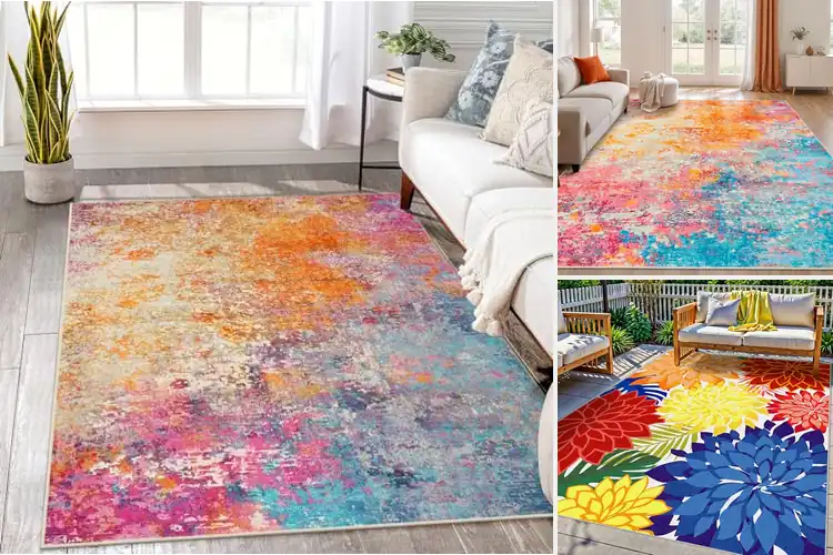 Detailed view of Best Colorful Rugs: Brighten Your Home with Style & Comfort