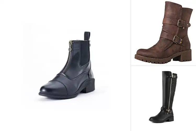 Detailed view of Best Comfortable Riding Boots