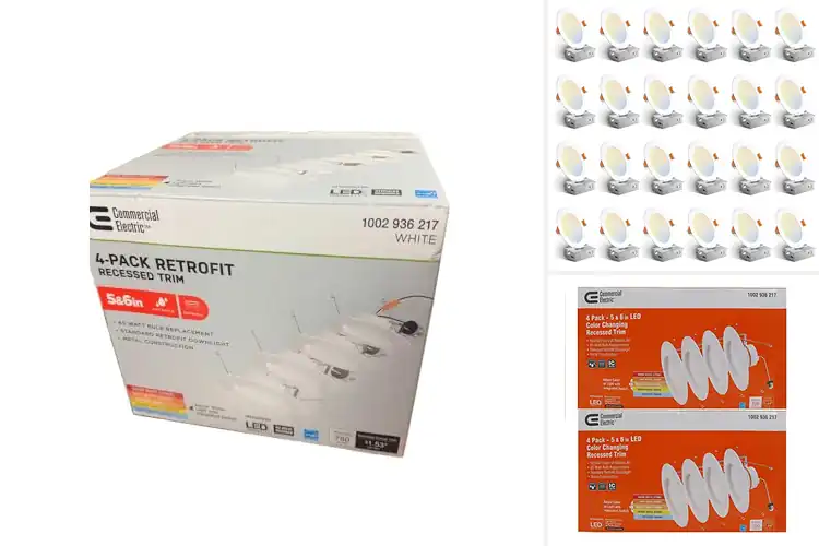 Detailed view of Best Commercial Recessed Lighting