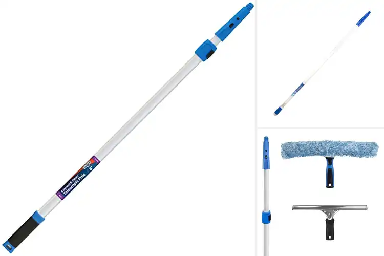 Detailed view of Best Connect And Clean Poles: Reach New Heights