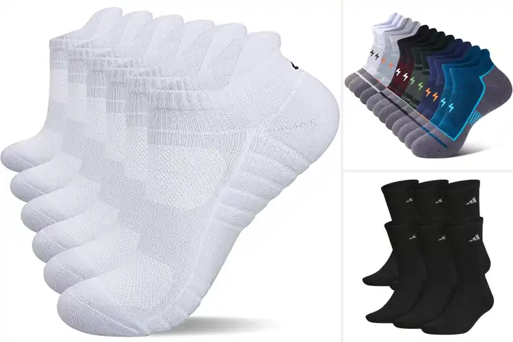 Detailed view of Best Cushioned Athletic Socks