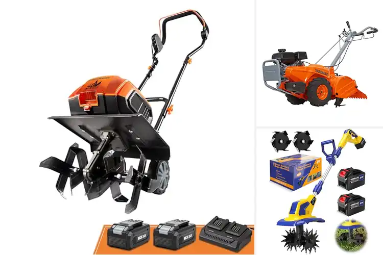 Detailed view of Best Dual Blade Tillers: Effortless Gardening Awaits