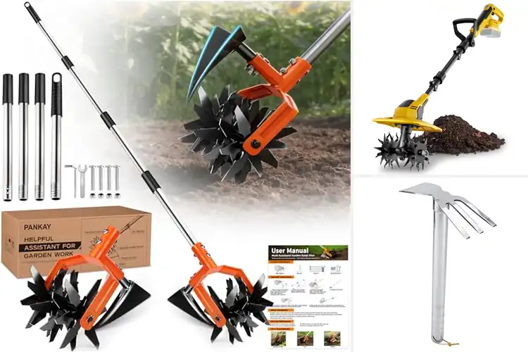 Detailed view of Best Durable Steel Tilling Blades