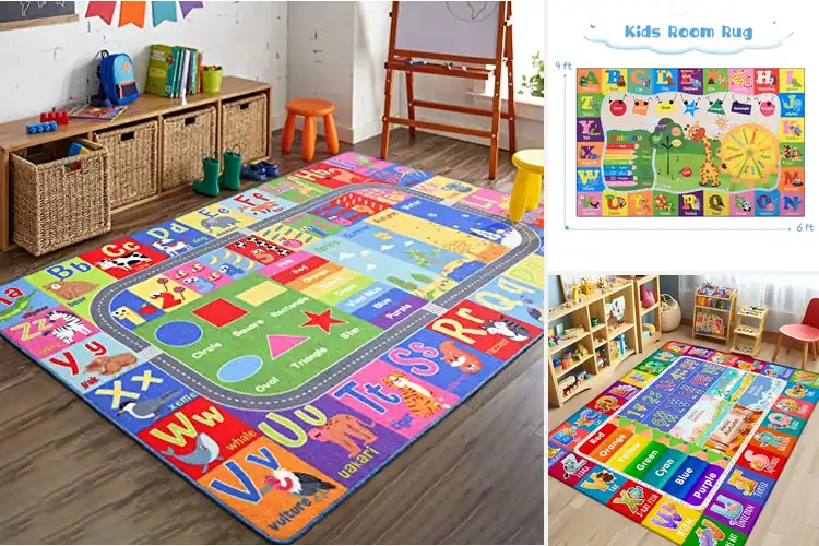 Detailed view of Best Educational Rugs: Fun Learning Spaces for Kids