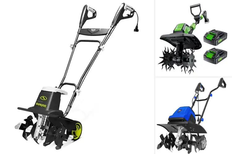 Detailed view of Best Electric Garden Tillers: Effortless Gardening Made Easy