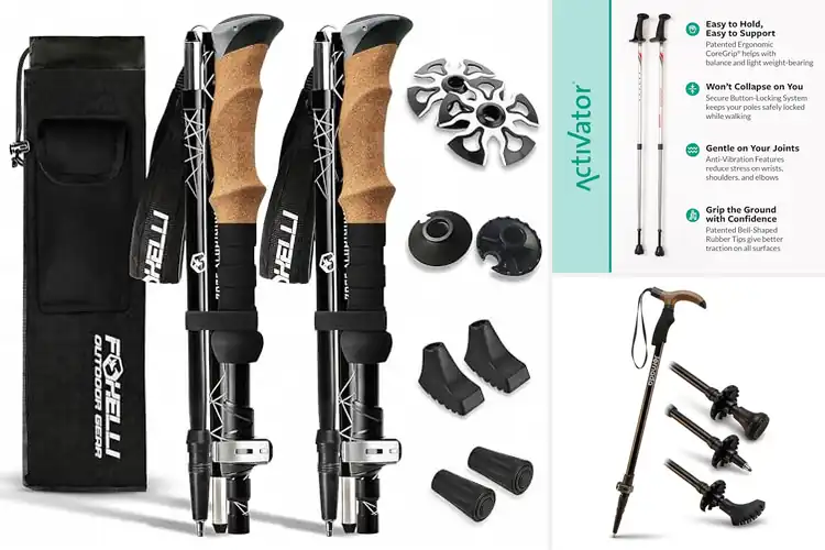 Detailed view of Best Ergonomic Lightweight Poles