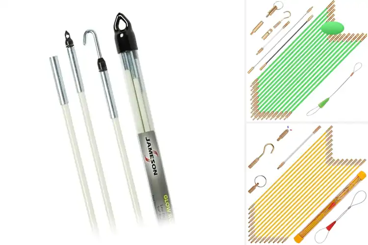 Detailed view of Best Fiberglass Glow Rod Kits for Smooth Wire Pulling