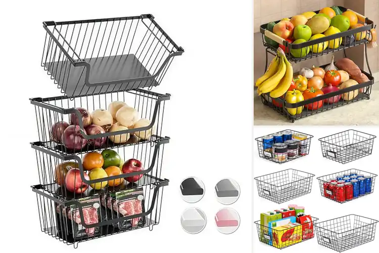 Detailed view of Best Food Storage Baskets