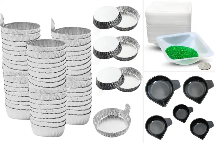 Detailed view of Best Food Weighing Trays