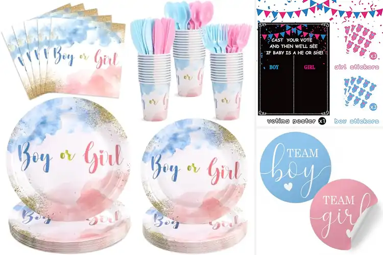 Detailed view of Best Gender Reveal Party Supplies