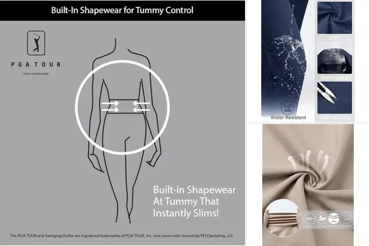 Detailed view of Best Golf Pants for Women: Comfort, Style, Confidence
