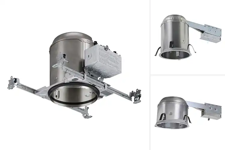 Detailed view of Best HALO Recessed Lighting Housing