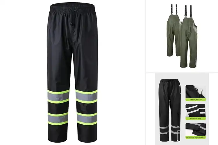 Detailed view of Best Heavy-Duty Rain Pants For Work