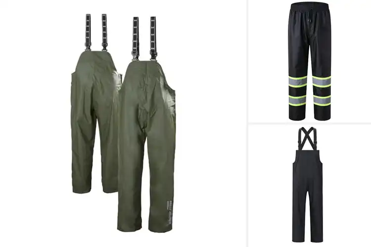 Detailed view of Best Heavy-Duty Rain Pants