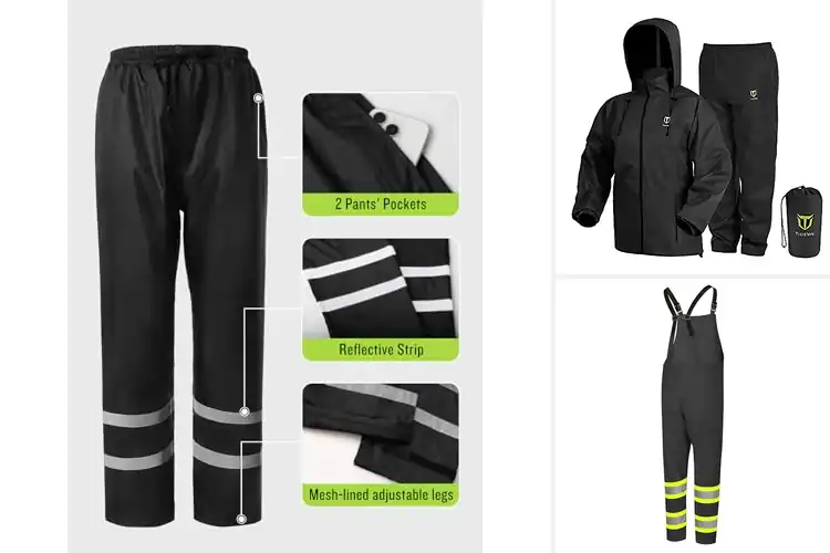 Detailed view of Best Heavy Duty Rain Suits