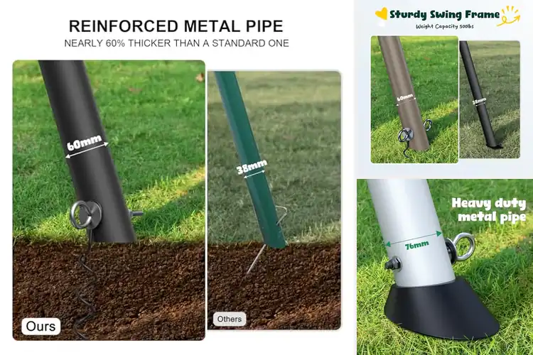 Detailed view of Best Heavy-Duty Swings: Durable Outdoor Fun for All Ages