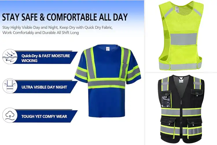 Detailed view of Best Hi-Vis Safety Gear