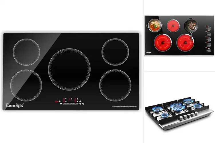 Detailed view of Best High-Output Cooktops