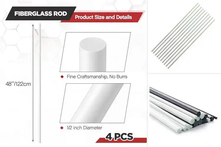 Detailed view of Best High Strength Flexible Rods
