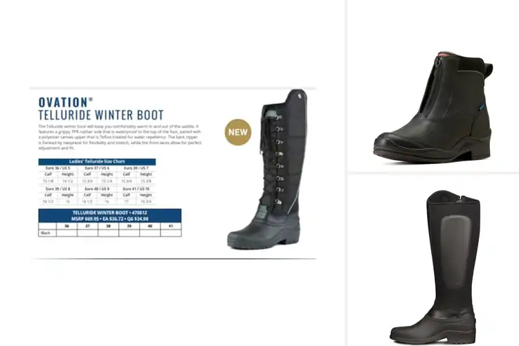 Detailed view of Best Insulated Riding Boots for Warmth, Comfort & Grip