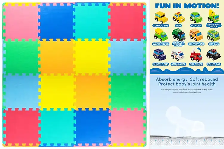 Detailed view of Best Kids Playmats for Safe, Comfy Playtime