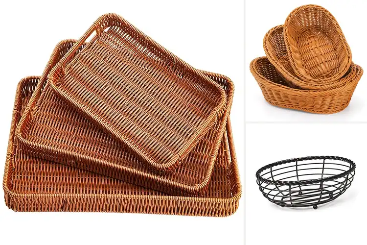 Detailed view of Best Kitchen Serving Baskets: Tidy Up & Serve in Style