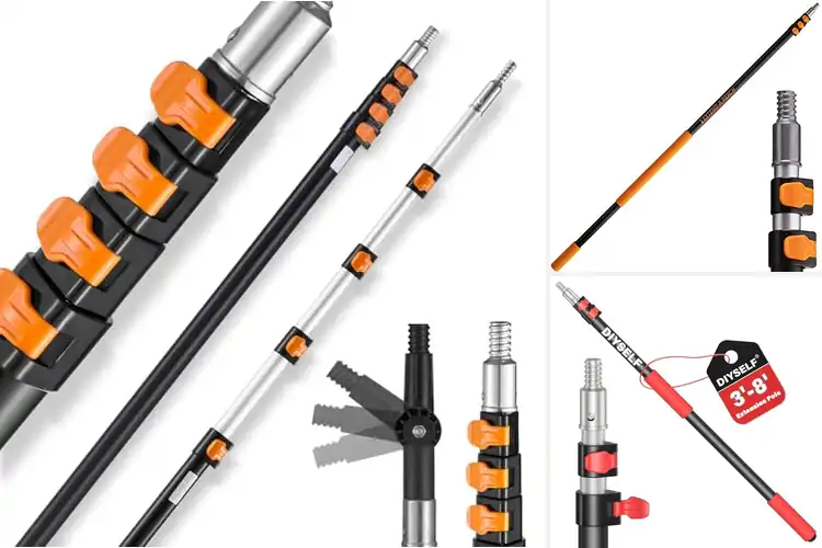 Detailed view of Best Lightweight Extension Poles