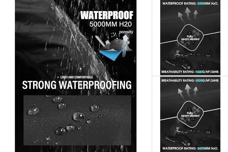 Detailed view of Best Lightweight Rain Pants: Stay Dry on Your Adventures