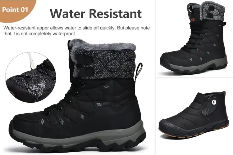 Detailed view of Best Lightweight Winter Boots for Men
